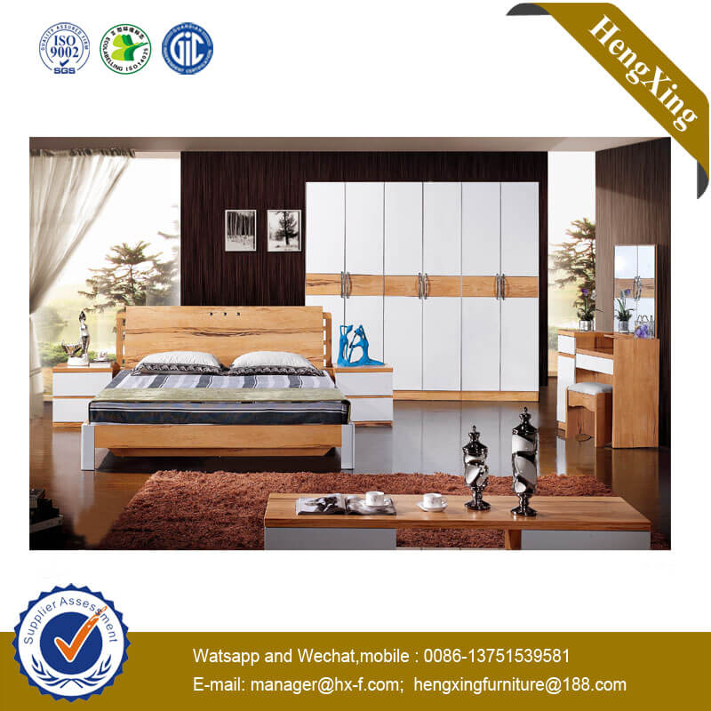 Hot Sell Home Furniture MDF Bedroom An Wood Twin Bed - Buy Double Bed, Bedroom Set, twin bed ...