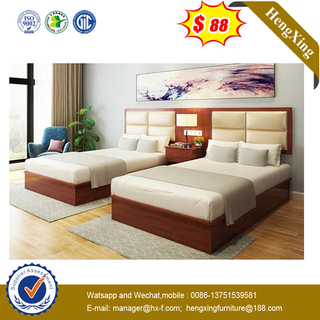 Chinese Factory Modern Lift up Hotel Furniture Bed with Storage