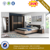 Economical Modern Hotel Used Furniture 1.8m Master Double Bed Bedroom Set