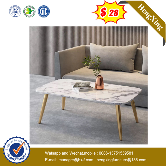 Home Furniture Classic Design Antique Luxury Marble Dining Table with Leather Chairs