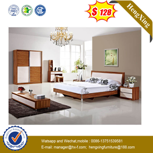 Nordic Modern 1.8 Bedroom Bed Princess Bed With Soft Package