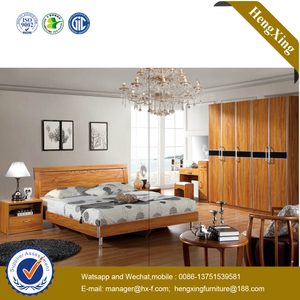 Modern Design Top Quality Hotel Bed Luxury Furniture Wooden Bedroom Set