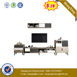 best price round classic design modern MDF TV cabinet wooden coffee table for living room