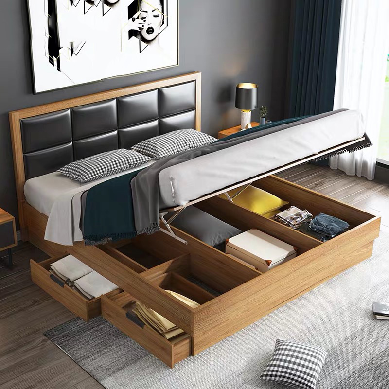 5 Star Luxury Hotel Bedroom Furniture Bedroom Sets Double Bed Queen Size Bed