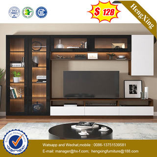 Modern Floating glass mirror door Wall Mounted Living Room TV Cabinet Designs Furniture TV Stands