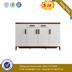 Chinese Display Melamine Wooden MFC dining table Shoe Rotation Cabinet Home Living Room Furniture