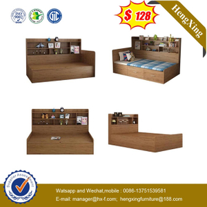 School Bedroom MFC MDF Wooden Furniture Wardrobe Cabinet Children Single Kids Bed for Child