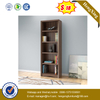Simple Design Wood Office Book Cabinet and Home Bookcase for Book Storage