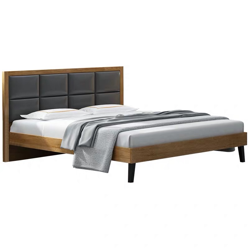 Hotel Bed Sheets Wood Double Bed Designs with Box King Size Bed Cheap Price