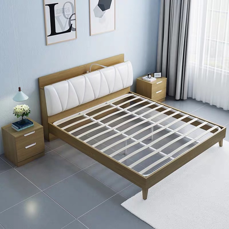 Cabinet Bed Customized Bedroom Furniture Set Wood Storage Bed King Bed Double Bed