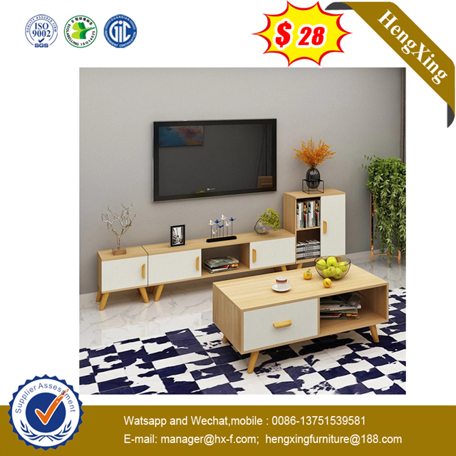 fashion Modern Living Room furniture TV stand MDF Coffee Table with Drawers